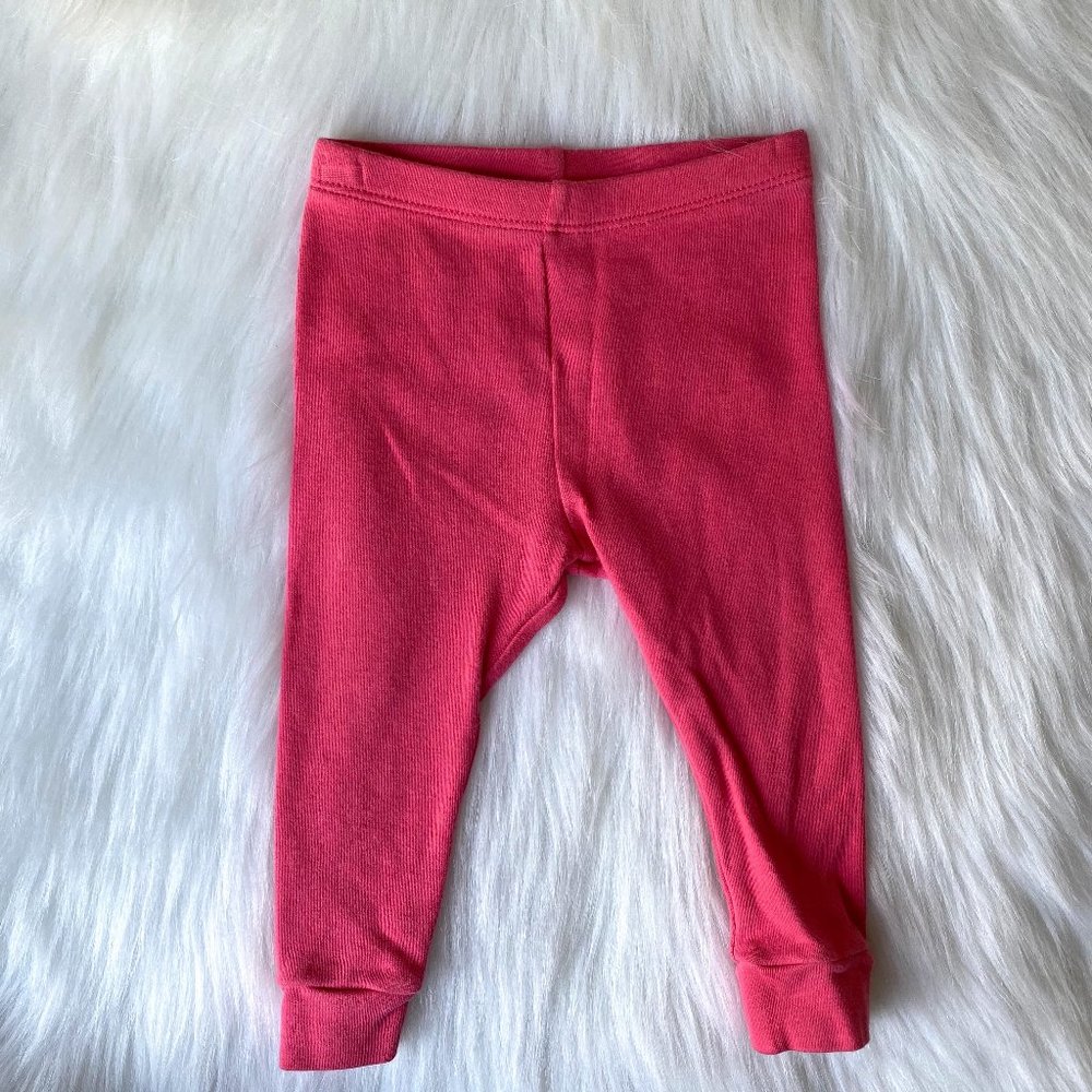 Tea Collection Baby Girls Pink Leggings 6/9M